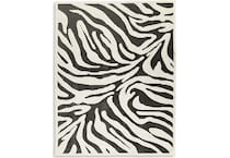 rugs  black ivory rug large   