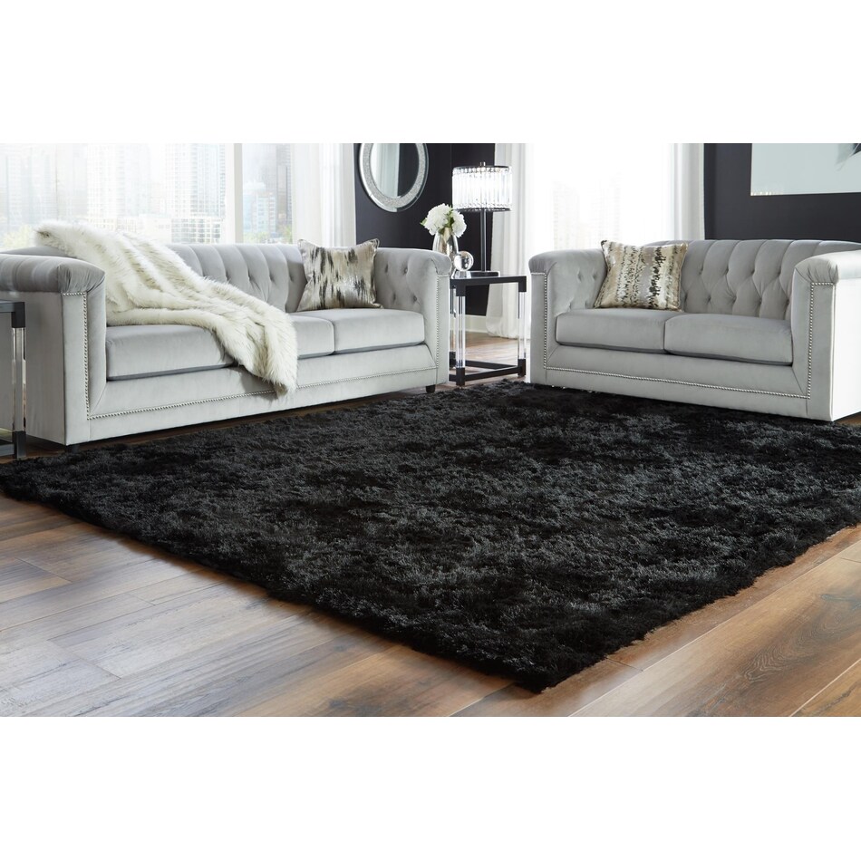 rugs  black rug meduim   