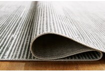 rugs  black white grey rug meduim   