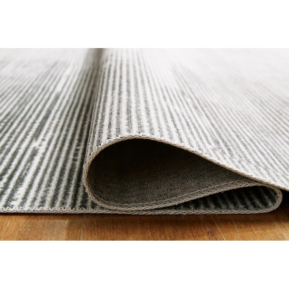 rugs  black white grey rug meduim   
