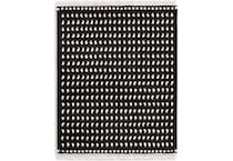 rugs  black white rug large   