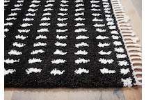 rugs  black white rug large   