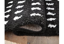 rugs  black white rug large   