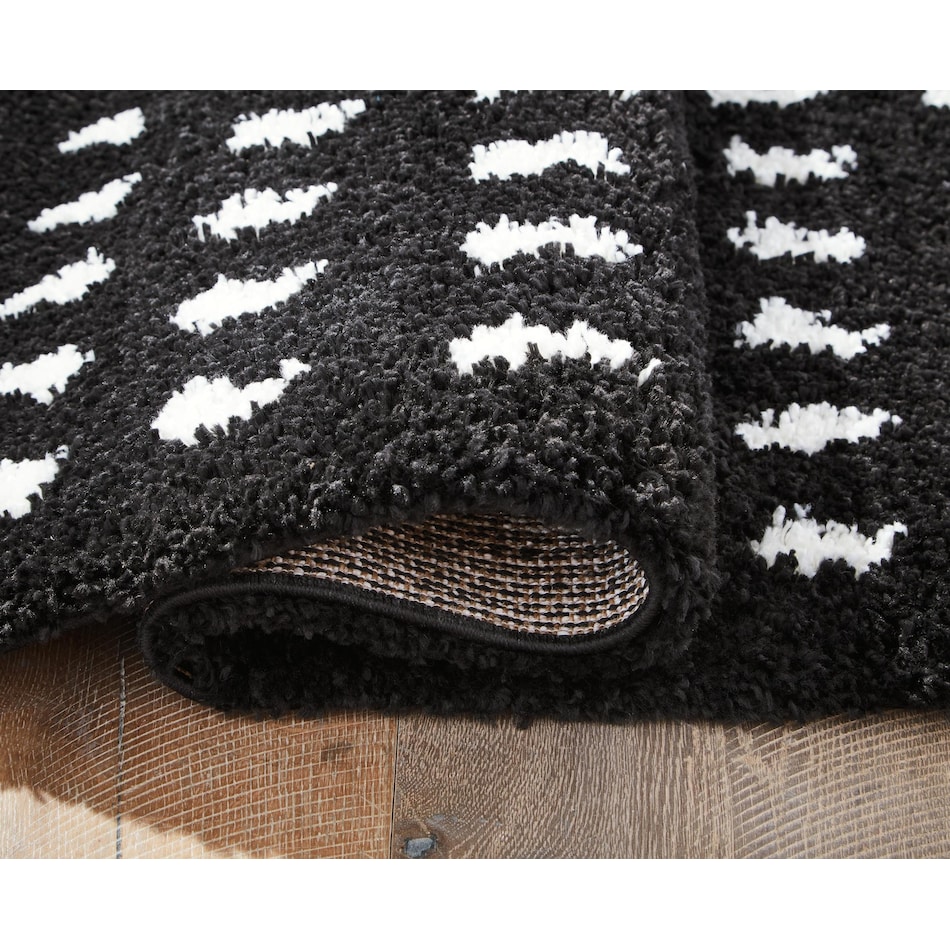 rugs  black white rug large   