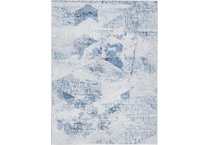 rugs  blue grey white rug meduim   