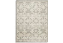 rugs  cream and grey rug meduim   