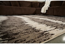 rugs  cream brown rug meduim   