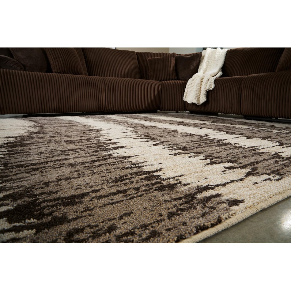 rugs  cream brown rug meduim   