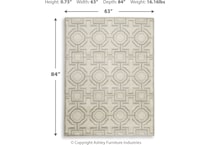 rugs  dimension schematic   