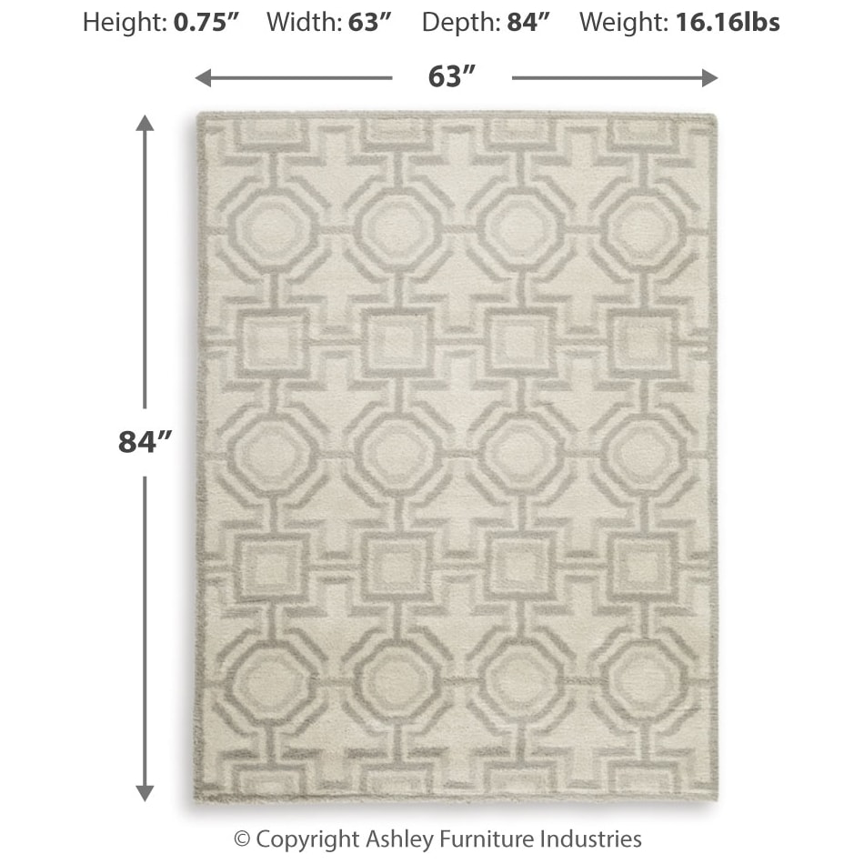 rugs  dimension schematic   