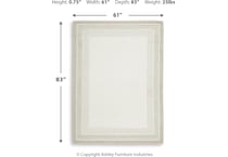 rugs  dimension schematic   