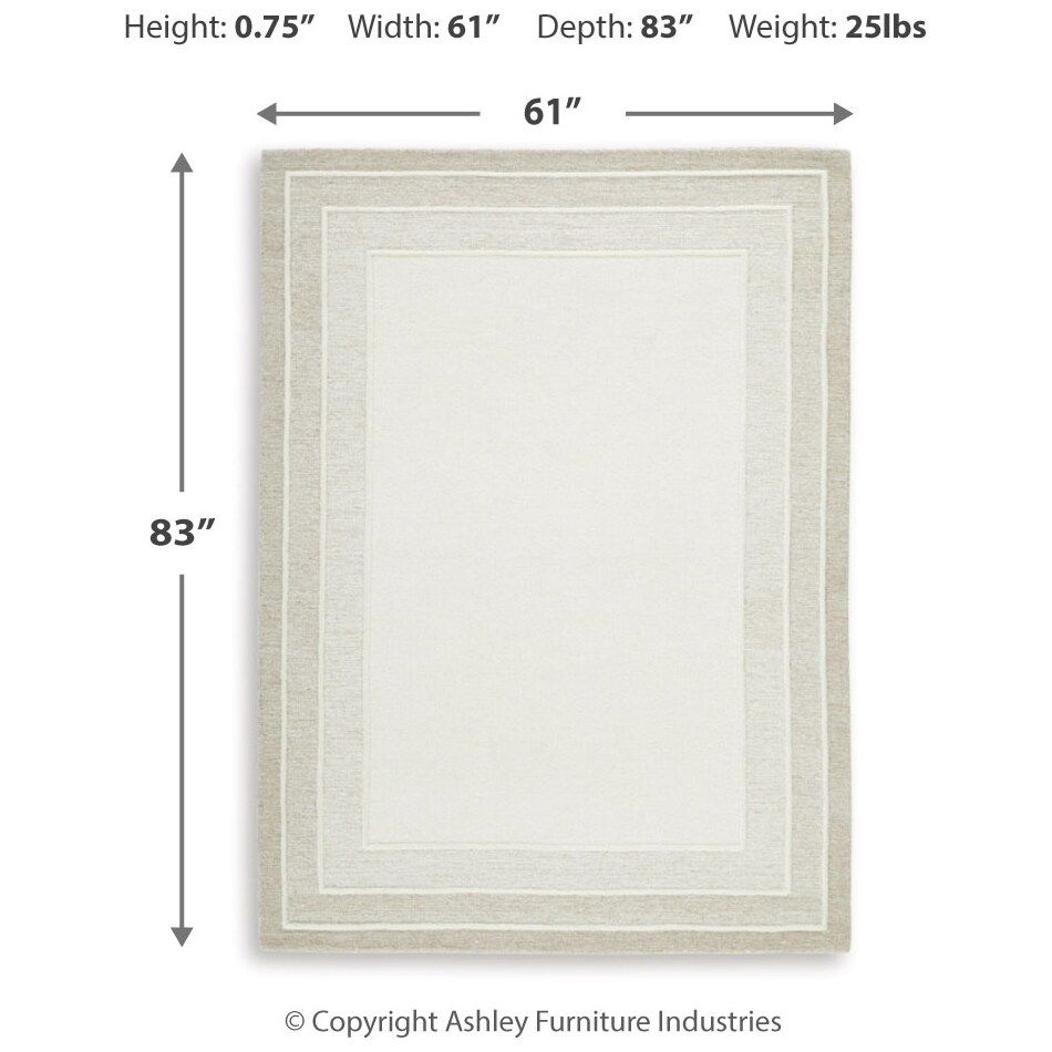 rugs  dimension schematic   