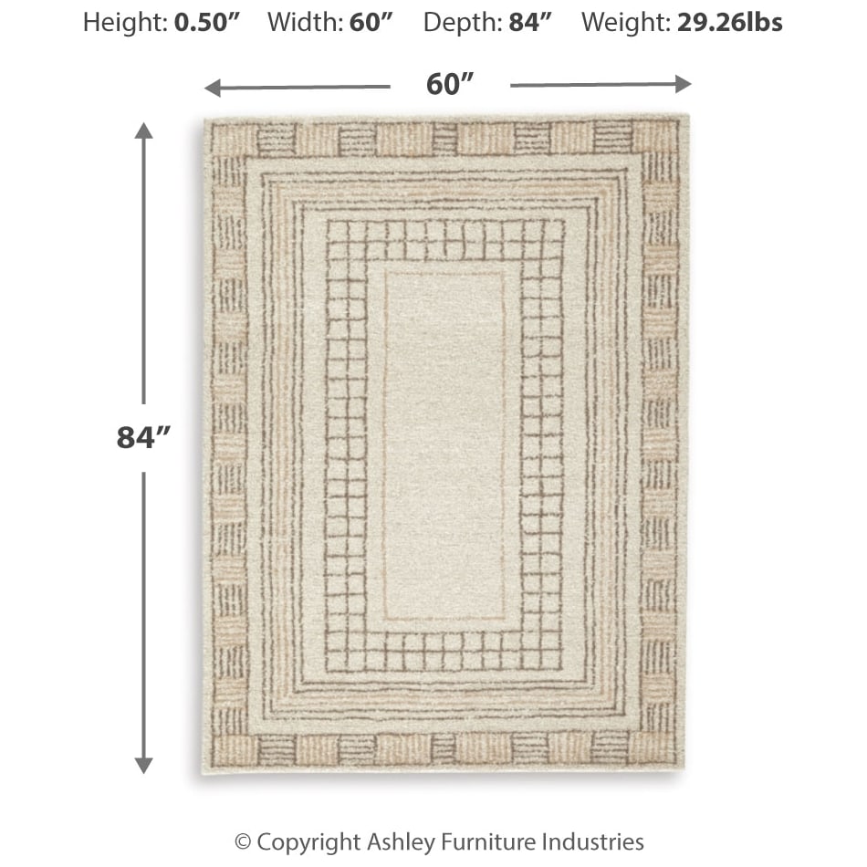 rugs  dimension schematic   
