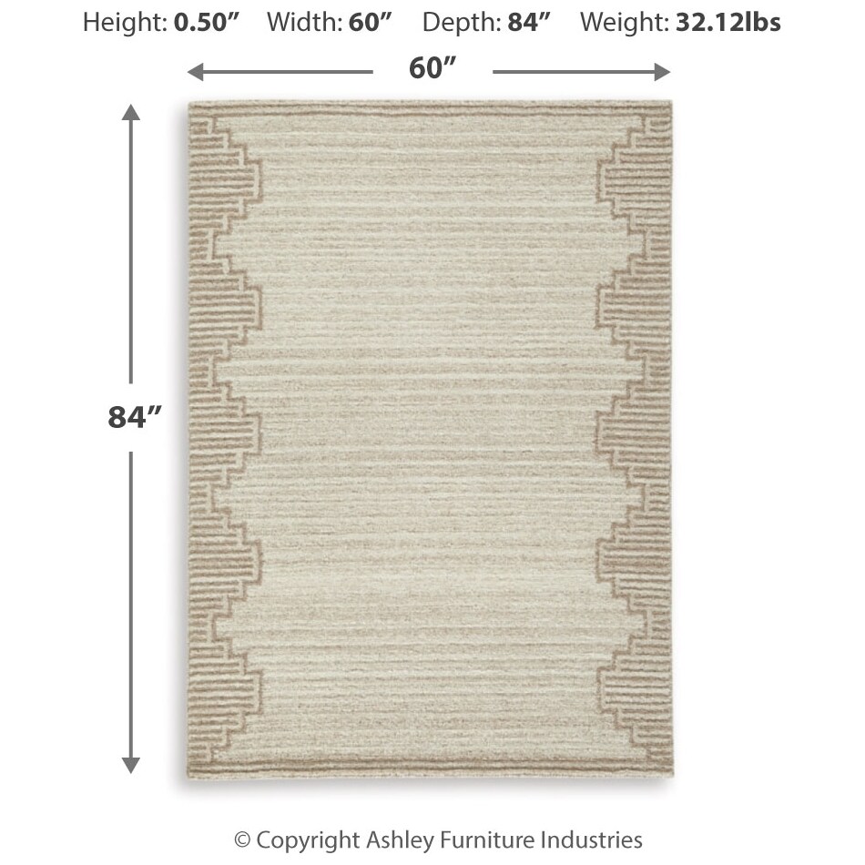 rugs  dimension schematic   