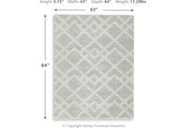 rugs  dimension schematic   