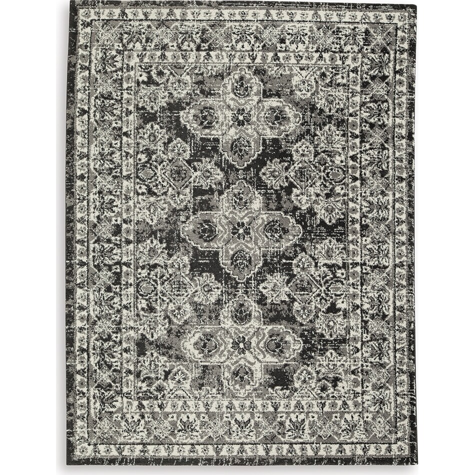 rugs  grey and black rug meduim   