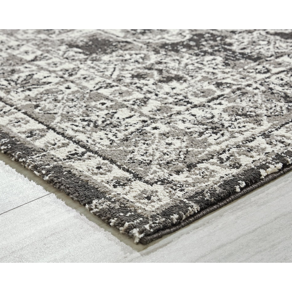 rugs  grey and black rug meduim   