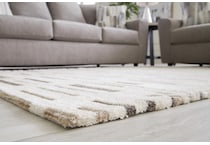rugs  ivory brown black rug large   