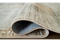 rugs  linen grey caramel rug large   