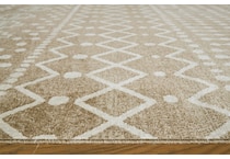 rugs  tan brown cream rug meduim   
