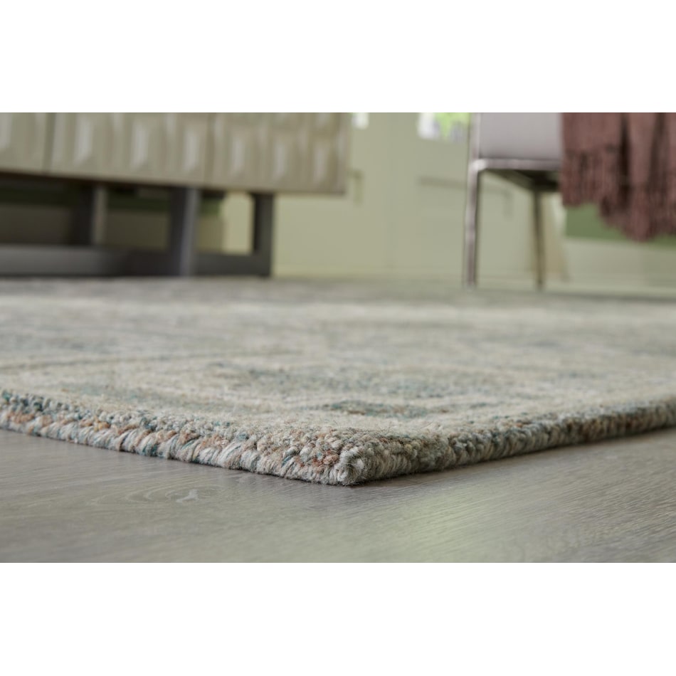 rugs  turquoise ivory rug meduim   