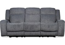 russell graphite power reclining sofa   