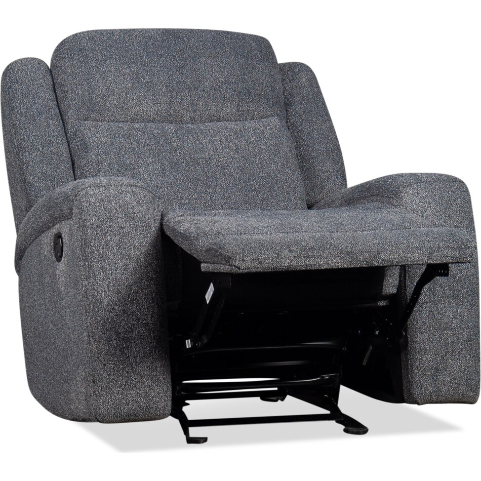 russell graphite recliner   