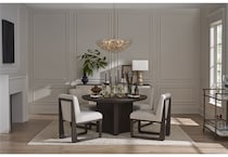 sable  black side chair   
