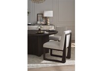 sable  white side chair   