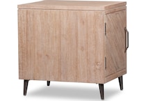 sacramento light brown chairside table   