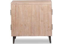 sacramento light brown chairside table   