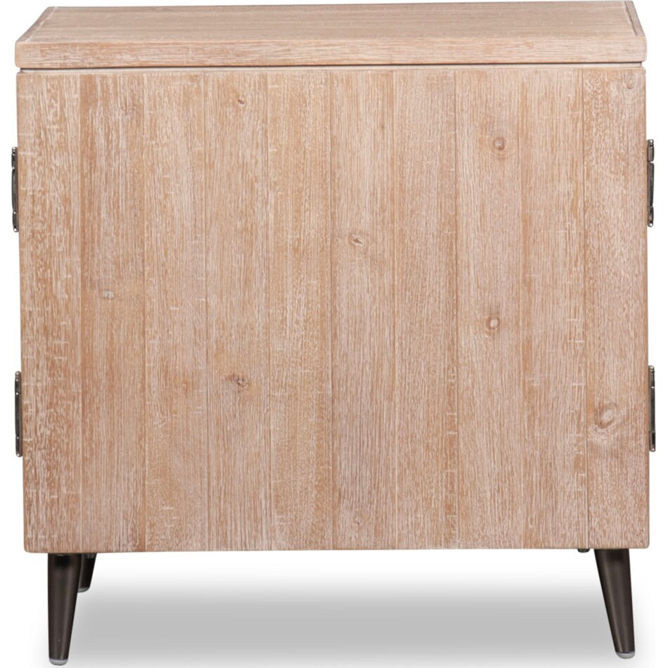 sacramento light brown chairside table   