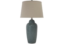 saher green table lamp   