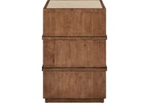 salinas harvest brown chairside table   