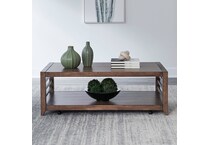 salinas harvest brown cocktail table   