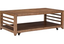 salinas harvest brown cocktail table   