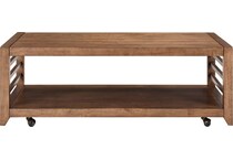 salinas harvest brown cocktail table   