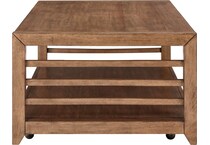 salinas harvest brown cocktail table   