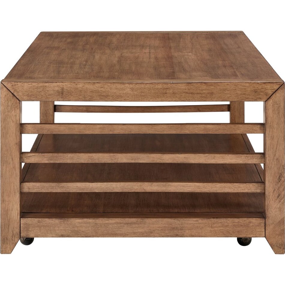 salinas harvest brown cocktail table   