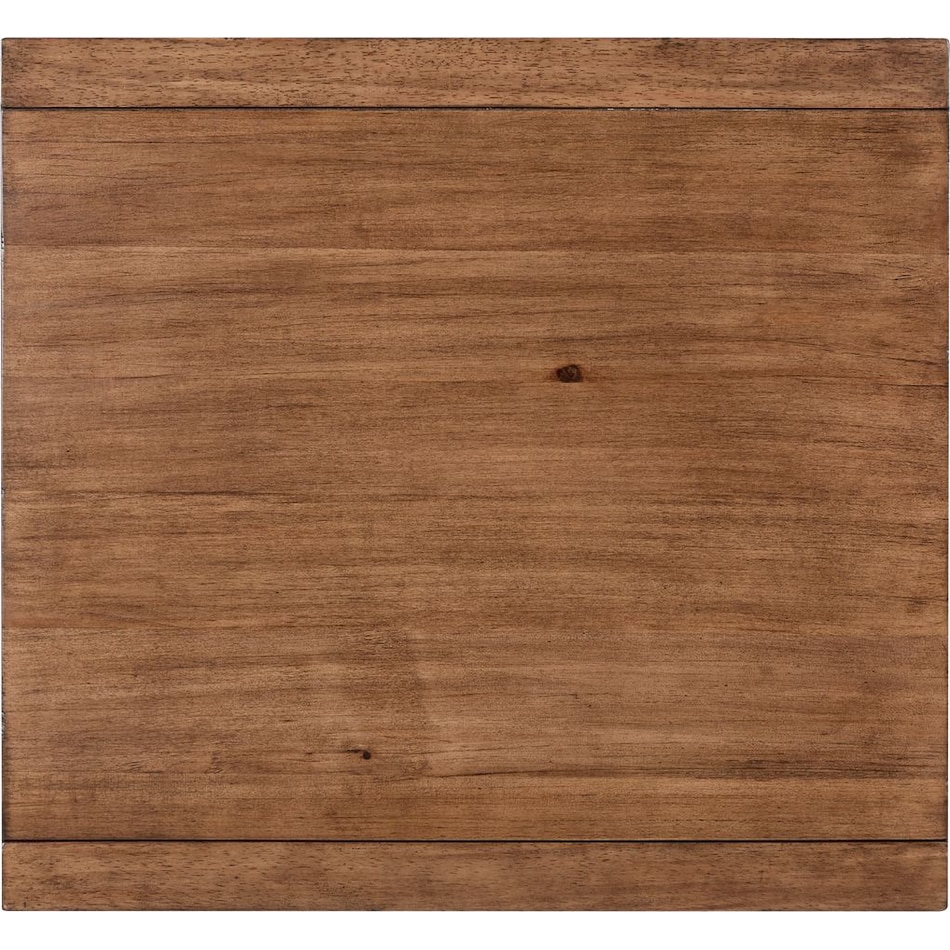 salinas harvest brown end table   