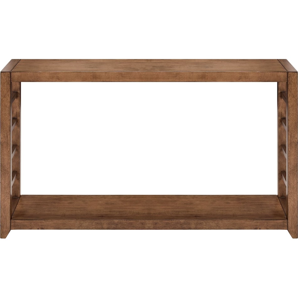 salinas harvest brown sofa table   