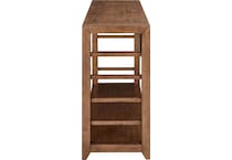 salinas harvest brown sofa table   