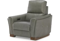 samantha grey power recliner   