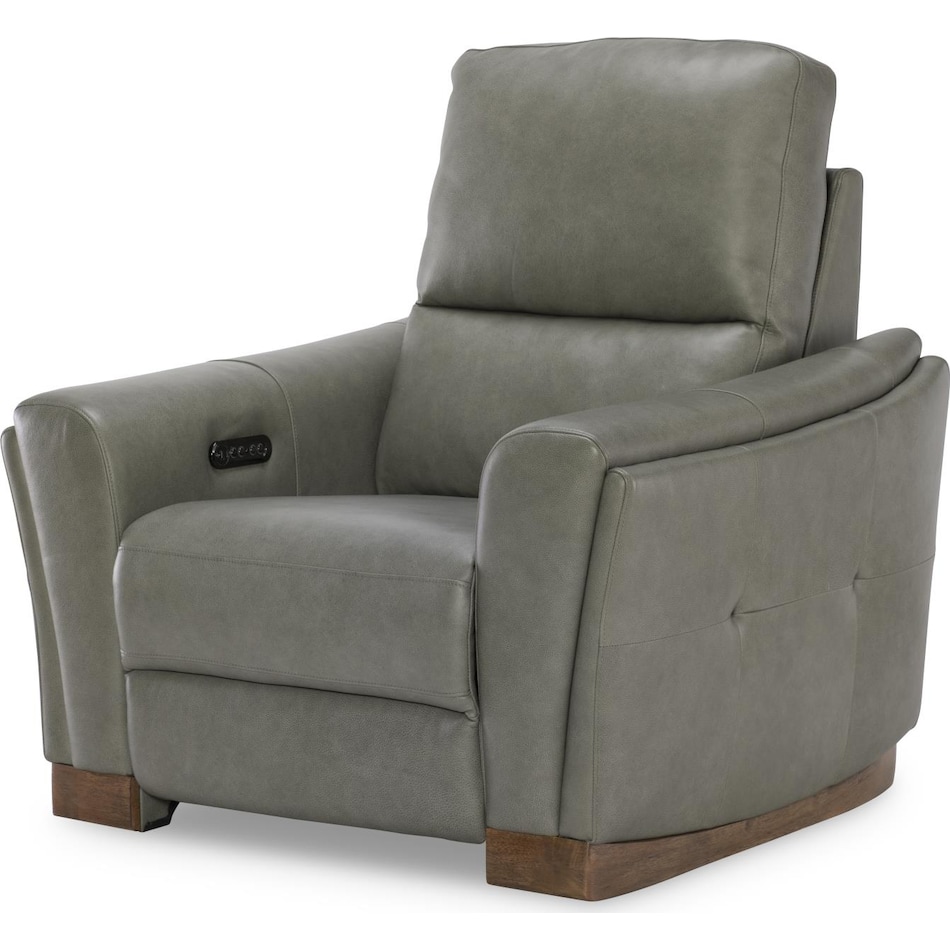 samantha grey power recliner   