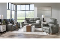samantha grey power recliner   