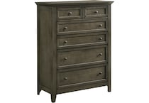 san simeon  gray chest   