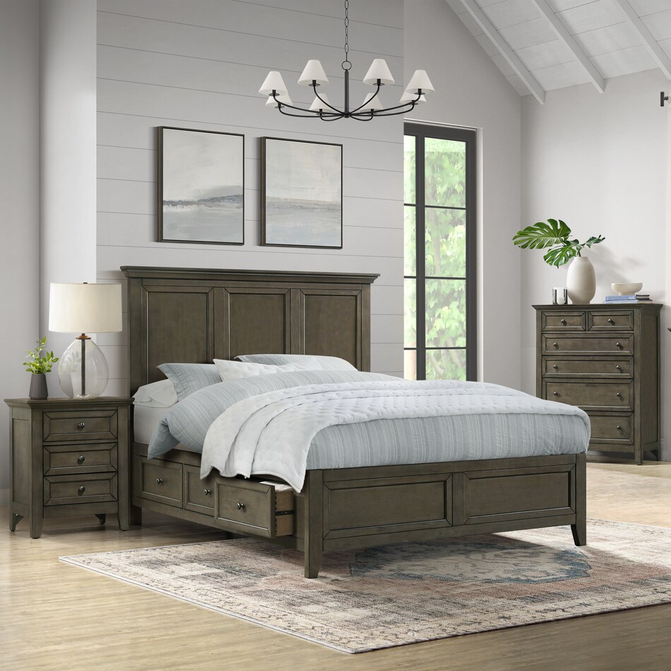 san simeon  gray chest   