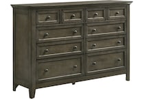 san simeon  gray dresser   