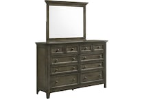 san simeon  gray dresser   