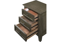 san simeon  gray nightstand   